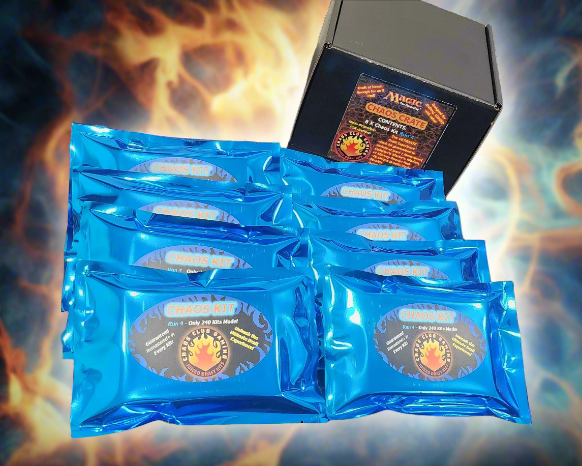Chaos Crate RUN 4 - 8x Chaos Kits Run 4 – Chaos Club Gaming Chaos Crate RUN 4 - 8x Chaos Kits Run 4 – Chaos Club Gaming