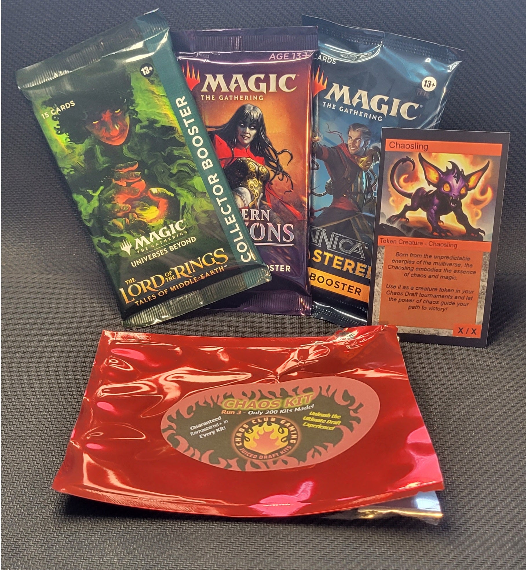 Chaos Crate - 8x CHAOS KITS Run 3 - 8 Player Draft Crate
